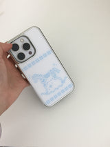 ブルーホースケース (シルバーグラス)
