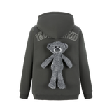 13DE MARZO Doozoo Logo Zip Hoodie