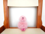 Cosymosy Ugly Bird Keyring - Peach