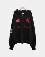 Steve Horse Hooded Zip-Up