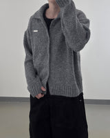 Arin Collared Knit Warmer Cardigan