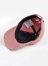 Sebs. COM BALL CAP (WASHING)-PINK