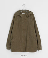[unisex] Osharo Washing Over Hood Jacket