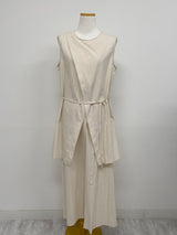 Raschel Nylon Wrap Wide Pants