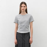 (Z-T-6811)ノベラスリムラインTシャツ