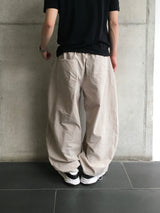 Mier Linen Cut-out Wide Pants 4C