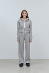 EARTHYUSE TWO-WAY TRACK PANTS - GRAY
