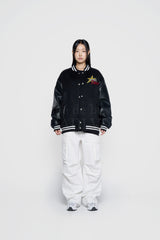 24FW セミワイドパラシュートカーゴポケットパンツ アイボリー