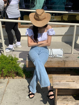 [MADE] PHARRELL PUNCHING LONG BOOTS CUT DENIM