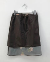 Neko Flower Midi Skirt