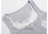 Evania Crest Lace Tank