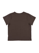 HIDDEN PRINT REGULAR T (BROWN)