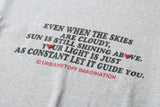 Cloud Neck Expression Tee (Grey)
