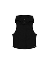 Layered Bolero Wool Jacket / Black