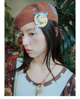 UnsocialNight オリジナル Little Hat リボン3色 スウィートヘアクリップ