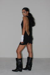 YAMISHITSU "DARKR00M" SLIM FIT JERSEY DRESS "1OF1 UNRELEASED"