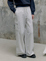 ポケットカーゴパンツ ライトグレー