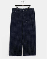 Possle dot string wide pants