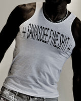 SAWASDEE GRAPHIC LOGO TANK TOP COTTON REGULAR FIT (1OF1 UNRELEASED)