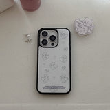 [Mademoment] vintage heart bear design iphone epoxy case