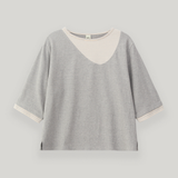 Gray Layered PK Tee