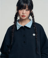 DOT POINT ANORAK SWEAT SHIRTS