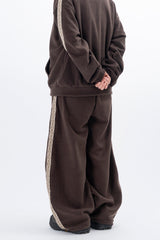 Selma Ethnic Fleece Set-up Track Pants