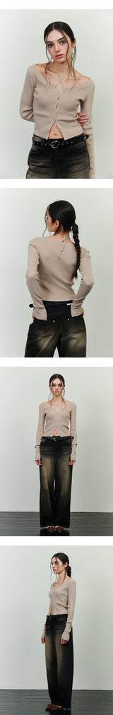 SIGNATURE LEATHER BELT black