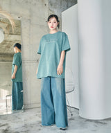 UNISEX スタッズケミカルT グリーン