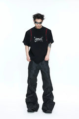 Deconstructed Print T-Shirt