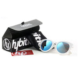 Fretzel TR Glossy White / Blue Mirror Lens