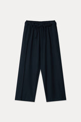 TAILORED WIDE PANTS_NAVY