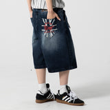 GP124 Vintage Jack Denim Bermuda Pants (INDIGO)