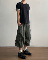 [IDF MADE] Buster Roll-up Short Sleeve T-shirt