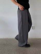 Fresh Pintuck Balloon Wide Slacks 5C