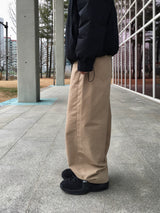 Cien Cotton Wide Balloon Pants 4C