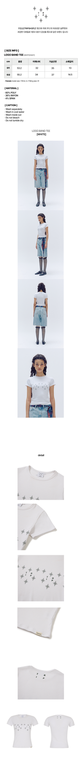 ロゴバンドTシャツ-ウーマン (T16115S)
