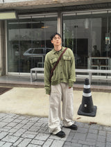 No.1412 trucker washed KNIT CD