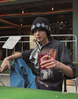 ソルテッドタックヴィンテージショートスリーブTシャツ