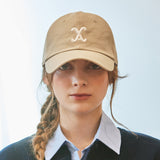 VA Curved 3D Logo Ball Cap / Beige