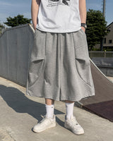 FLIN SIDE PLEAT BERMUDA SWIM PANTS