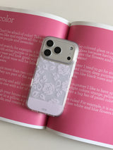 ROSE LACE PINK Jellyhard Case