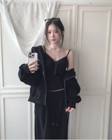 アベピンシャーリングスリーブTシャツ