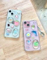 [MADE] Blooming Dolphin resin case