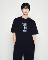 25FW 3D ACベアスタチューオフリバティショートスリーブTシャツ ブラック