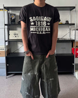 DP セントリープリンテッドショートスリーブTシャツ