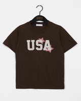 Yuset USA Vintage Patch Short Sleeve T-Shirt