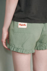 Poppie Ruffle Shorts [Green]
