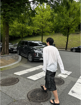 ピースノンフェードバミューダパンツ