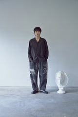 FOG JACQUARD MU-WI SWEAT PANTS (Charcoal)
